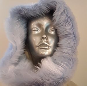 Joe Boxer Soft Faux Fur Stole Two-Tone